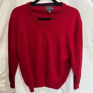 Estate Merino Red Sweater